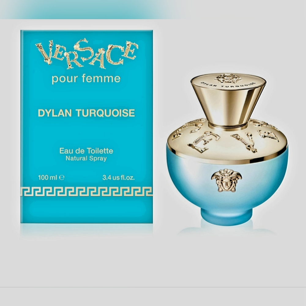VERSACE DYLAN TURQUOISE POUR FEMME